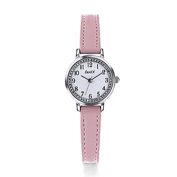 Barneklokke med rosa rem