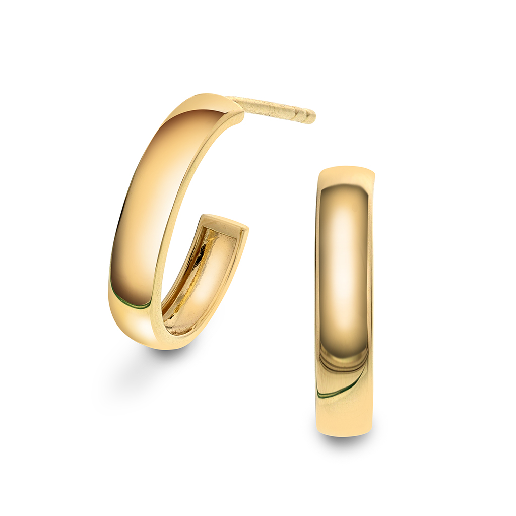 Pan Jewelry, Øredobber i 585 gult gull