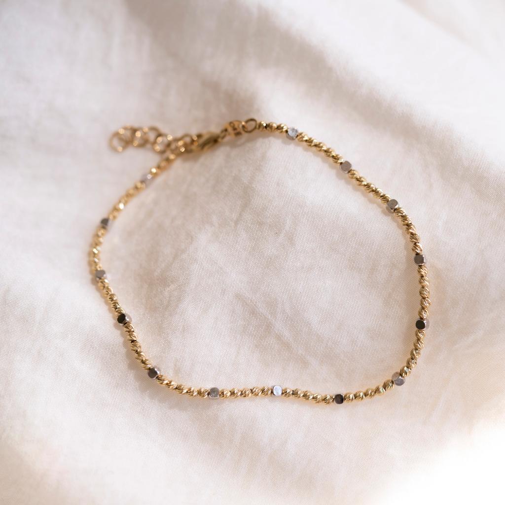 Bilde nummer 3 av Pan Jewelry, Armbånd i flerfarget 585 gull med kuler