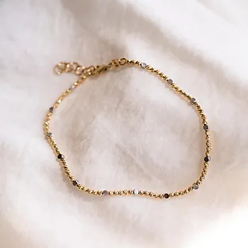 Bilde nummer 3 av Pan Jewelry, Armbånd i flerfarget 585 gull med kuler