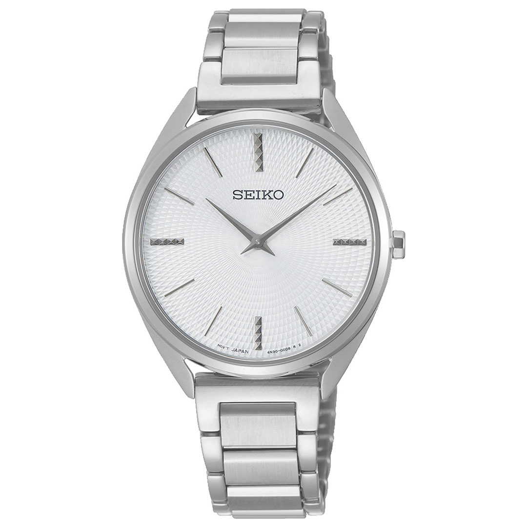 Seiko, Basic dameklokke med stållenke
