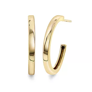 Pan Jewelry, Øreringer i forgylt 925 sølv