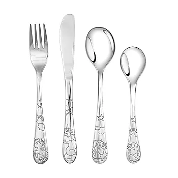 Bilde nummer 4 av Enhjørning bestikk til barn i stål