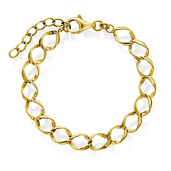 Pan Jewelry, Armbånd i 925 forgylt sølv