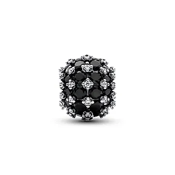 Bilde nummer 3 av Pandora Moments, Charm i 925 sølv og svart farge