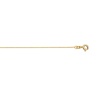 Pan Jewelry, Ankerkjede i 585 gult gull 0,6 mm, 42-45 cm