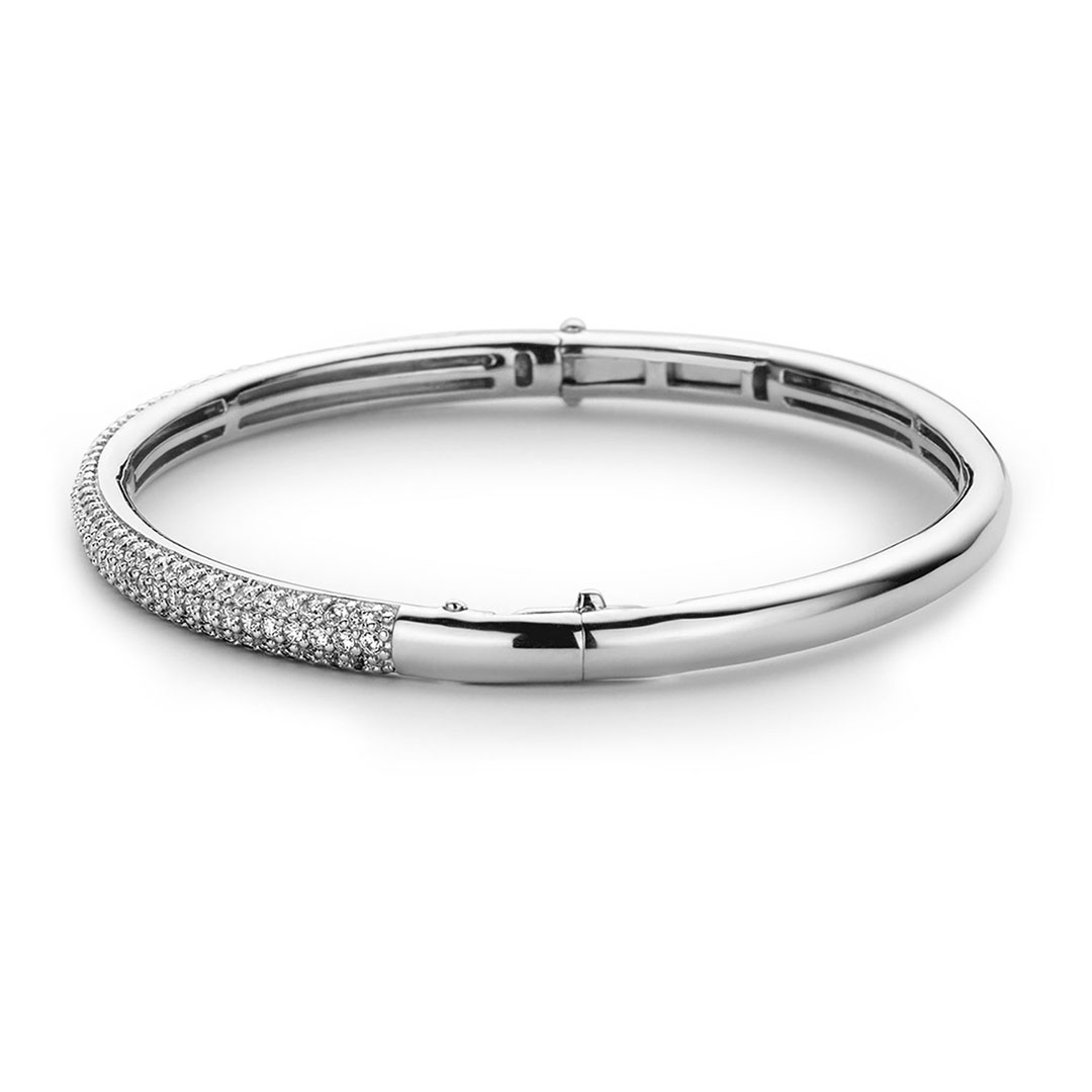 Bilde nummer 2 av Ti Sento, Armring i  925 sølv med zirkonia