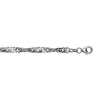 Bilde nummer 2 av Pan Jewelry, Singapore armbånd i 925 sølv 4,6 mm, 19 cm