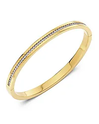 Josefin armring i forgylt stål, L