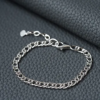 Bilde nummer 2 av Pan Jewelry, Armbånd i rhodinert 925 sølv, 21 cm