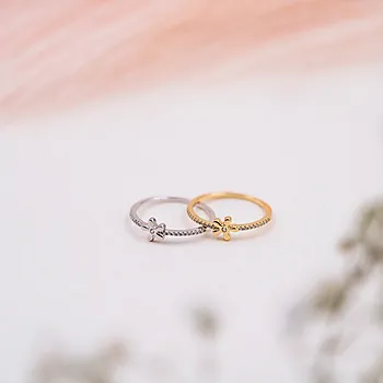 Bilde nummer 3 av Bloomie ring i 925 sølv