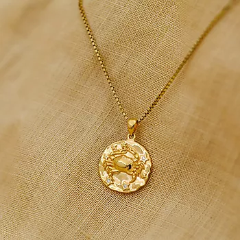 Bilde nummer 4 av Pan Jewelry, Smykke i 925 forgylt sølv med zirkonia og Krepsen