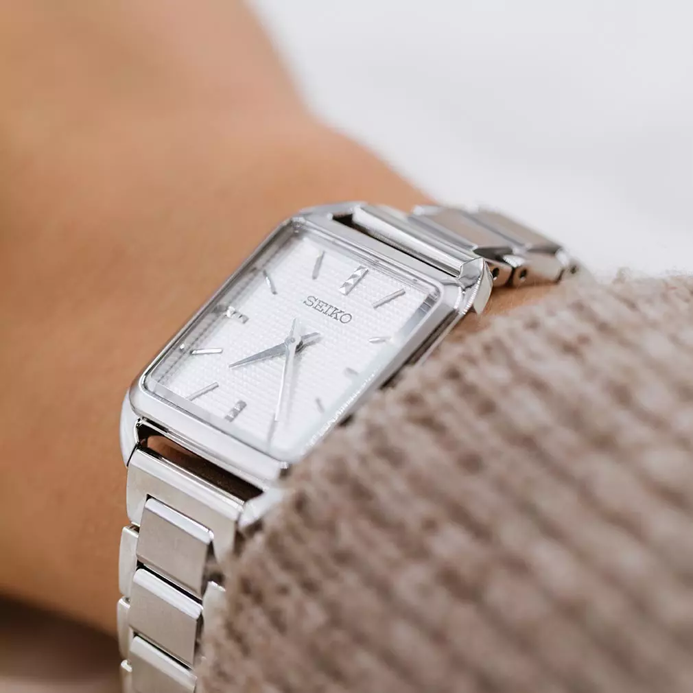 Bilde nummer 2 av Seiko, Basic dameklokke med stållenke
