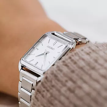 Bilde nummer 2 av Seiko, Basic dameklokke med stållenke