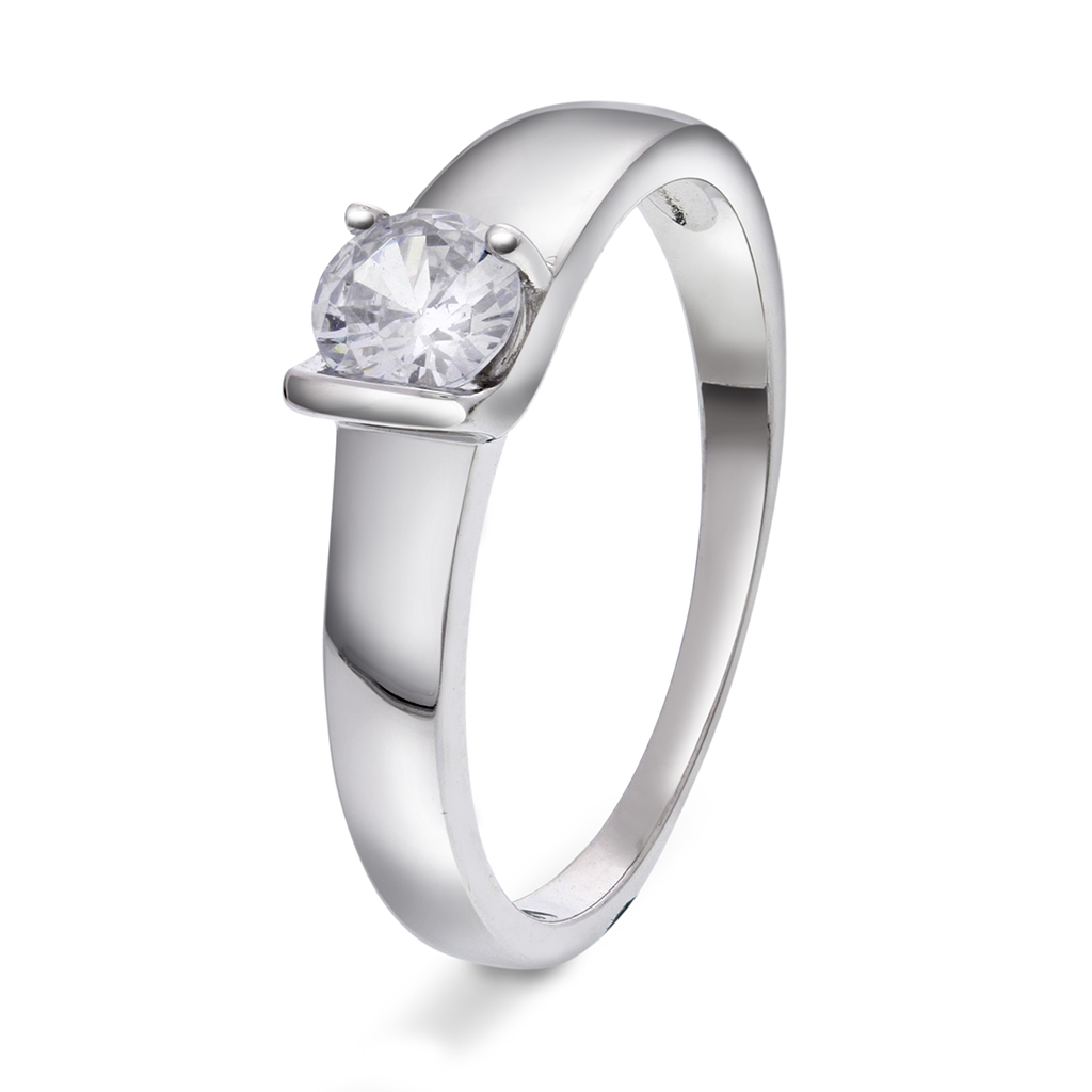 Pan Jewelry, Ring i 925 sølv med zirkonia