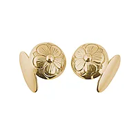 Mansjettknapper Sunnfjord i antikkforgylt messing