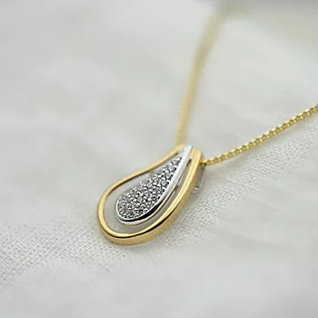 Bilde nummer 2 av Pan Jewelry, Smykke i 925 forgylt sølv med zirkonia