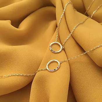 Bilde nummer 2 av Pan Jewelry, Smykke i 925 forgylt sølv med zirkonia