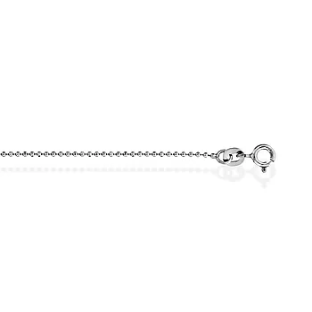 Pan Jewelry, Kulekjede i 925 sølv 1,1 mm, 45 cm