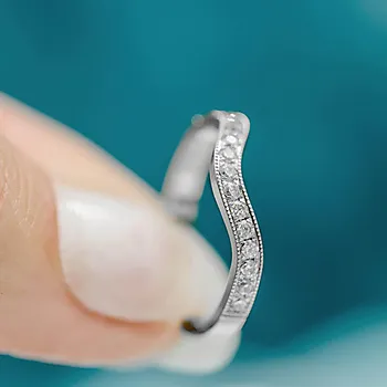 Bilde nummer 3 av Fairytale LAB diamantring i 585 hvitt gull 0,30 ct