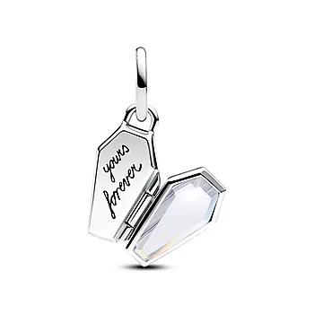 Bilde nummer 2 av Charms i 925 sølv med selvlysende kiste