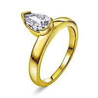 Embrace ring i 925 forgylt sølv