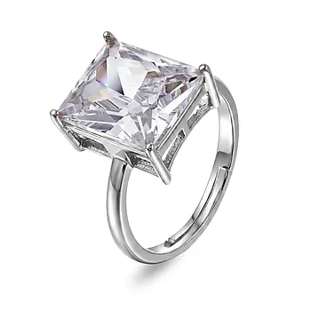 Spotlight ring i 925 sølv