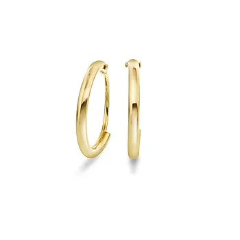 Pan Jewelry, Klassiske øreringer i 585 gult gull