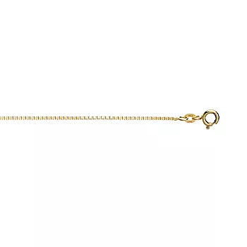 Pan Jewelry, Veneziansk kjede i 585 gult gull 1,3 mm, 38-80 cm