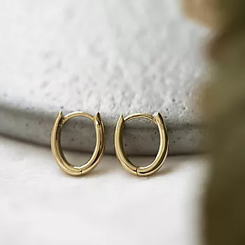 Bilde nummer 4 av Pan Jewelry, Øredobber i 585 gult gull