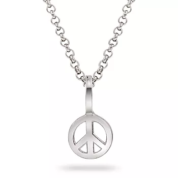 Pan Jewelry, Anheng i sølv med peace tegn