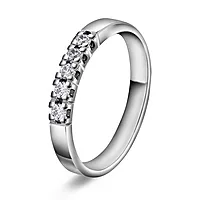 Sonja alliansering i 585 hvitt gull med 0,25 ct TWVS