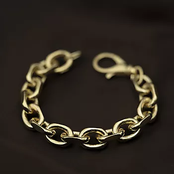 Bilde nummer 2 av Anker armbånd i forgylt 925 sølv 11,85 mm, 21 cm