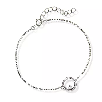 Pan Jewelry, Armbånd 925 i sølv med zirkonia