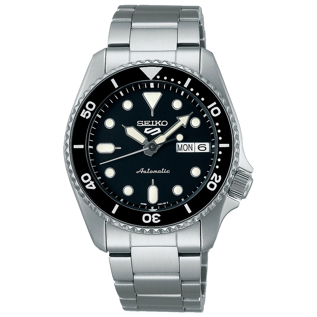 Seiko, 5 Sport Automatic herreklokke med stållenke