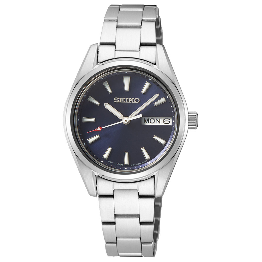 Seiko, Basic dameklokke med stållenke