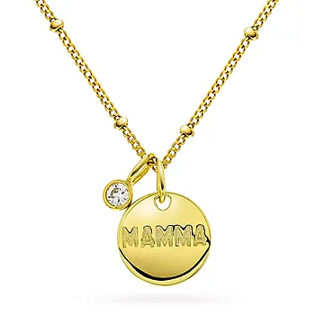 Pan Jewelry, Mamma-smykke i forgylt 925 sølv med zirkonia