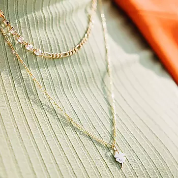 Bilde nummer 3 av Pan Jewelry, Smykke i 925 forgylt sølv med zirkonia