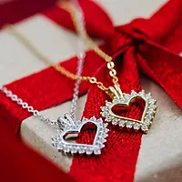 Bilde nummer 4 av Smykke i 925 forgylt sølv med zirkonia