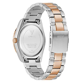 Bilde nummer 4 av Guess, Dress herreklokke med flerfarget stållenke