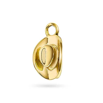 Yeehaw charms i 925 forgylt sølv