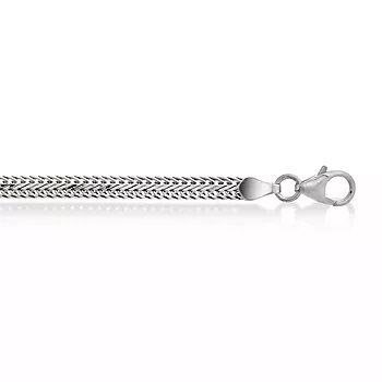Pan Jewelry, Armbånd i 925 sølv, 19 cm