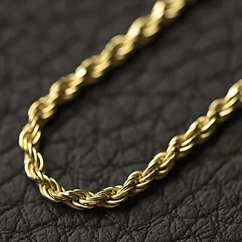 Bilde nummer 3 av Pan Jewelry, Cordel kjede i forgylt 925 sølv 2 mm, 45 cm