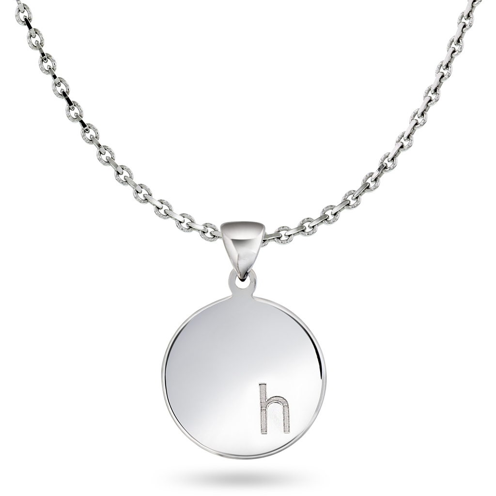 Pan Jewelry, Anheng i sølv med bokstav H