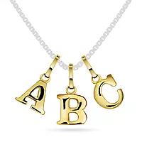 Pan Jewelry, Bokstavaheng i 585 gult gull