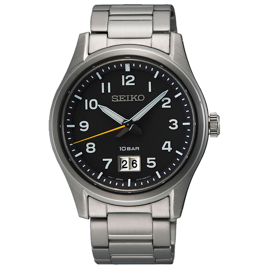 Seiko, Basic herreklokke med stållenke