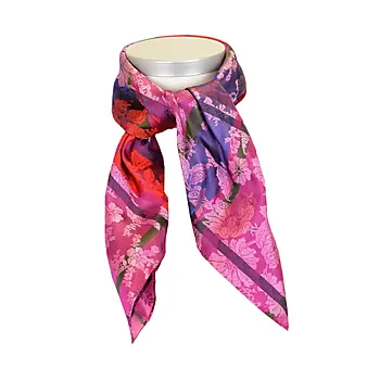 Herborg silkeskjerf i 100% silke