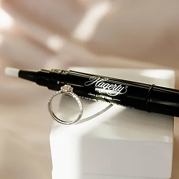 Bilde nummer 3 av Diamantpenn til gull og edelstener