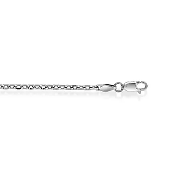 Pan Jewelry, Ankerkjede i 925 sølv 2,6 mm, 70-80 cm