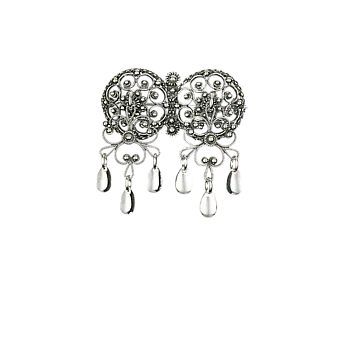 Bilde nummer 2 av Halssølje i 830 oksidert sølv